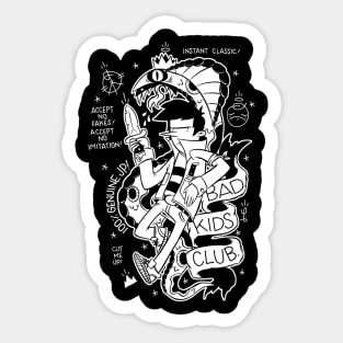 Bad Kids Club. Sticker